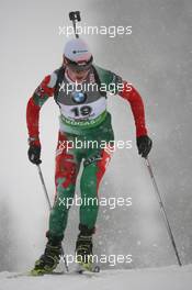 10.12.2010, Hochfilzen, Austria (AUT): Darya Domracheva (BLR), Fischer, Rottefella, Swix - IBU world cup biathlon, sprint women, Hochfilzen (AUT). www.xpb.cc. © Manzoni/xpb.cc. Every downloaded picture is fee-liable.
