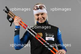 09.12.2010, Hochfilzen, Austria (AUT): Mari Laukkanen (FIN), Fischer, Rottefella, Exel - IBU world cup biathlon, training, Hochfilzen (AUT). www.xpb.cc. © Manzoni/xpb.cc. Every downloaded picture is fee-liable.