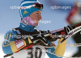 16.12.2010, Pokljuka, Slovenia (SLO): Valj Semerenko (UKR), Fischer, Salomon, Swix - IBU world cup biathlon, individual women, Pokljuka (SLO). www.xpb.cc. Â© Miko/xpb.cc. Every downloaded picture is fee-liable.