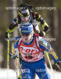 16.12.2010, Pokljuka, Slovenia (SLO): Anna Carin Zidek (SWE), Salomon, Leki, adidas - IBU world cup biathlon, individual women, Pokljuka (SLO). www.xpb.cc. Â© Miko/xpb.cc. Every downloaded picture is fee-liable.