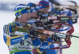19.12.2010, Pokljuka, Slovenia (SLO): Anna Carin Zidek (SWE), Salomon, Leki, adidas - IBU world cup biathlon, relay mixed, Pokljuka (SLO). www.xpb.cc. © Miko/xpb.cc. Every downloaded picture is fee-liable.