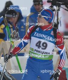 18.12.2010, Pokljuka, Slovenia (SLO): Ivan Tcherezov (RUS), Fischer, Rottefella, Swix, adidas - IBU world cup biathlon, sprint men, Pokljuka (SLO). www.xpb.cc. © Miko/xpb.cc. Every downloaded picture is fee-liable.