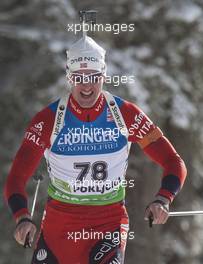 18.12.2010, Pokljuka, Slovenia (SLO): Lars Berger (NOR), Madshus, Salomon, Swix, Odlo - IBU world cup biathlon, sprint men, Pokljuka (SLO). www.xpb.cc. © Miko/xpb.cc. Every downloaded picture is fee-liable.