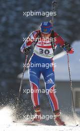 18.12.2010, Pokljuka, Slovenia (SLO): Olga Zaitseva (RUS), Madshus, Rottefella, Alpina, Swix, adidas - IBU world cup biathlon, sprint women, Pokljuka (SLO). www.xpb.cc. © Miko/xpb.cc. Every downloaded picture is fee-liable.