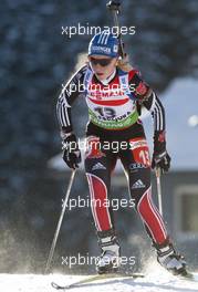 18.12.2010, Pokljuka, Slovenia (SLO): Miriam Goessner (GER), Fischer, Salomon, Swix, adidas - IBU world cup biathlon, sprint women, Pokljuka (SLO). www.xpb.cc. © Miko/xpb.cc. Every downloaded picture is fee-liable.
