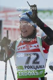 18.12.2010, Pokljuka, Slovenia (SLO): Kathrin Hitzer (GER), Madshus, Rottefella, Swix, adidas - IBU world cup biathlon, sprint women, Pokljuka (SLO). www.xpb.cc. © Miko/xpb.cc. Every downloaded picture is fee-liable.