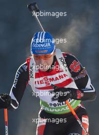 18.12.2010, Pokljuka, Slovenia (SLO): Magdalena Neuner (GER), Fischer, Rottefella, Exel, adidas - IBU world cup biathlon, sprint women, Pokljuka (SLO). www.xpb.cc. © Miko/xpb.cc. Every downloaded picture is fee-liable.
