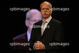 25.01.2010 Stuttgart, Germany,  Dr. Dieter Zetsche (GER), Chairman of Daimler - Mercedes GP Presentation