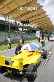 04.04.2010 Sepang, Malaysia  James Birch (GBR), Motaworld Racing - race 2 - Formula BMW Pacific 2010, Rd 1, Malaysia