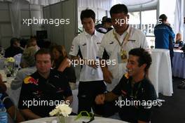 04.04.2010 Sepang, Malaysia   Daniel Ricciardo (AUS) Test Driver, Red Bull Racing  - race 2 - Formula BMW Pacific 2010, Rd 1, Malaysia