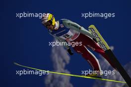 28.11.2010, Kuusamo, Finland (FIN): Andreas Kuettel (SUI), Fischer, ODLO  - FIS world cup ski jumping, individual HS142, Kuusamo (FIN). www.xpb.cc. © Laiho/xpb.cc/NordicFocus. Every downloaded picture is fee-liable.