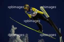 28.11.2010, Kuusamo, Finland (FIN):  Noriaki Kasai (JPN), Fischer- FIS world cup ski jumping, individual HS142, Kuusamo (FIN). www.xpb.cc. © Laiho/xpb.cc/NordicFocus. Every downloaded picture is fee-liable.