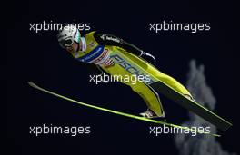 28.11.2010, Kuusamo, Finland (FIN): Simon Ammann (SUI), Fischer  Simon Ammann (SUI), Fischer - FIS world cup ski jumping, individual HS142, Kuusamo (FIN). www.xpb.cc. © Laiho/xpb.cc/NordicFocus. Every downloaded picture is fee-liable.