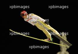 27.11.2010, Kuusamo, Finland (FIN): Tom Hilde (NOR), Fischer  - FIS world cup ski jumping, team HS142, Kuusamo (FIN). www.xpb.cc. Â© Felgenhauer/xpb.cc/NordicFocus. Every downloaded picture is fee-liable.