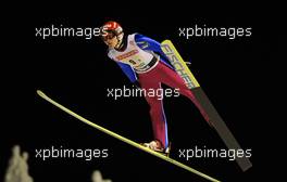 27.11.2010, Kuusamo, Finland (FIN): Ville Larinto (FIN), Fischer  - FIS world cup ski jumping, team HS142, Kuusamo (FIN). www.xpb.cc. Â© Felgenhauer/xpb.cc/NordicFocus. Every downloaded picture is fee-liable.