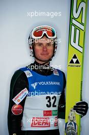 25.11.2010, Kuusamo, Finland (FIN): Olli Muotka (FIN), Fischer  - FIS world cup ski jumping, training, Kuusamo (FIN). www.xpb.cc. Â© Felgenhauer/xpb.cc. Every downloaded picture is fee-liable.