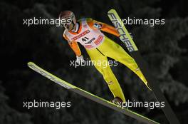 01.12.2010, Kuopio, Finland (FIN):  Manuel Fettner (AUT), Fischer - FIS world cup ski jumping, individual HS127, Kuopio (FIN). www.xpb.cc. © Laiho/xpb.cc. Every downloaded picture is fee-liable.