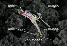 01.12.2010, Kuopio, Finland (FIN): Primoz Pikl (SLO), Elan  - FIS world cup ski jumping, individual HS127, Kuopio (FIN). www.xpb.cc. © Laiho/xpb.cc. Every downloaded picture is fee-liable.