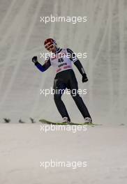 01.12.2010, Kuopio, Finland (FIN): Matti Hautamaeki (FIN), Fischer  - FIS world cup ski jumping, individual HS127, Kuopio (FIN). www.xpb.cc. © Laiho/xpb.cc. Every downloaded picture is fee-liable.
