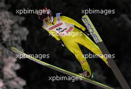 01.12.2010, Kuopio, Finland (FIN): Tom Hilde (NOR). Fischer  - FIS world cup ski jumping, individual HS127, Kuopio (FIN). www.xpb.cc. © Laiho/xpb.cc. Every downloaded picture is fee-liable.