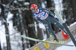 18.12.2010, Engelberg, Switzerland (SUI): Michael Uhrmann (GER), Fischer - FIS world cup ski jumping, individual HS137, Engelberg (SUI). www.xpb.cc. © Manzoni/xpb.cc. Every downloaded picture is fee-liable.