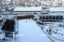 18.12.2010, Engelberg, Switzerland (SUI): The Venue of Engelberg - FIS world cup ski jumping, individual HS137, Engelberg (SUI). www.xpb.cc. © Manzoni/xpb.cc. Every downloaded picture is fee-liable.