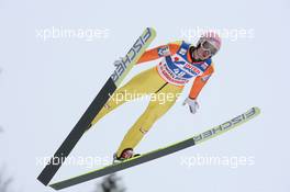 17.12.2010, Engelberg, Switzerland (SUI): Manuel Fettner (AUT), Fischer - FIS world cup ski jumping, replacing Harrachov, Engelberg (SUI). www.xpb.cc. © Manzoni/xpb.cc. Every downloaded picture is fee-liable.