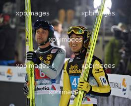 29.12.2010, Oberstdorf, Germany (GER): Noriaki Kasai (JPN), Fischer  - FIS world cup ski jumping, four hills tournament, individual HS137, Oberstdorf (GER). www.xpb.cc. Â© Felgenhauer/xpb.cc. Every downloaded picture is fee-liable.