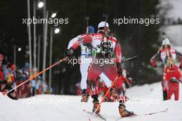 09.01.2011, Oberhof, Germany (GER): Jean Philippe Leguellec (CAN), Rossignol, Rottefella, Exel - IBU world cup biathlon, mass men, Oberhof (GER). www.xpb.cc. © Manzoni/xpb.cc. Every downloaded picture is fee-liable.