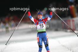 09.01.2011, Oberhof, Germany (GER): Svetlana Sleptsova (RUS), Fischer, Rottefella, Alpina, Swix, adidas - IBU world cup biathlon, mass women, Oberhof (GER). www.xpb.cc. © Manzoni/xpb.cc. Every downloaded picture is fee-liable.