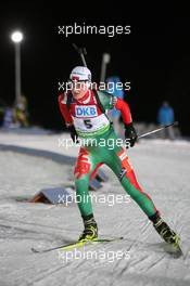 09.01.2011, Oberhof, Germany (GER): Darya Domracheva (BLR), Fischer, Rottefella, Swix - IBU world cup biathlon, mass women, Oberhof (GER). www.xpb.cc. © Manzoni/xpb.cc. Every downloaded picture is fee-liable.