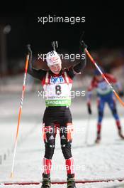 09.01.2011, Oberhof, Germany (GER): Andrea Henkel (GER), Fischer, Rottefella, Exel, adidas, Toko - IBU world cup biathlon, mass women, Oberhof (GER). www.xpb.cc. © Manzoni/xpb.cc. Every downloaded picture is fee-liable.
