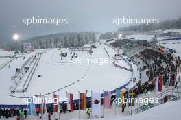 05.01.2011, Oberhof, Germany (GER): The Biathlon Venue in Oberhof - IBU world cup biathlon, relay men, Oberhof (GER). www.xpb.cc. © Manzoni/xpb.cc. Every downloaded picture is fee-liable.