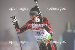 06.01.2011, Oberhof, Germany (GER): Melanie Schultz (CAN), Fischer, Salomon, Swix - IBU world cup biathlon, relay women, Oberhof (GER). www.xpb.cc. © Manzoni/xpb.cc. Every downloaded picture is fee-liable.