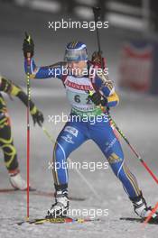 06.01.2011, Oberhof, Germany (GER): Anna Carin Zidek (SWE), Salomon, Leki, adidas - IBU world cup biathlon, relay women, Oberhof (GER). www.xpb.cc. © Manzoni/xpb.cc. Every downloaded picture is fee-liable.