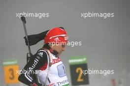 06.01.2011, Oberhof, Germany (GER): Andrea Henkel (GER), Fischer, Rottefella, Exel, adidas, Toko - IBU world cup biathlon, relay women, Oberhof (GER). www.xpb.cc. © Manzoni/xpb.cc. Every downloaded picture is fee-liable.