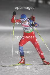 06.01.2011, Oberhof, Germany (GER): Zdenka Vejnarova (CZE), Fischer, Rottefella, Alpina, One Way - IBU world cup biathlon, relay women, Oberhof (GER). www.xpb.cc. © Manzoni/xpb.cc. Every downloaded picture is fee-liable.