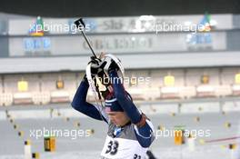 07.01.2011, Oberhof, Germany (GER): Tim Burke (USA), Rossignol, Rottefella, Swix, adidas - IBU world cup biathlon, sprint men, Oberhof (GER). www.xpb.cc. © Manzoni/xpb.cc. Every downloaded picture is fee-liable.