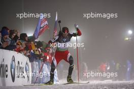 07.01.2011, Oberhof, Germany (GER): Daniel Mesotitsch (AUT), Fischer, Rottefella, Leki - IBU world cup biathlon, sprint men, Oberhof (GER). www.xpb.cc. © Manzoni/xpb.cc. Every downloaded picture is fee-liable.