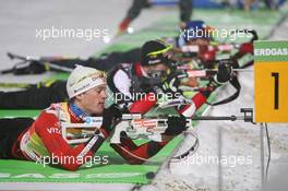 07.01.2011, Oberhof, Germany (GER): Tarjei Boe (NOR), Fischer, Rottefella, Swix, ODLO - IBU world cup biathlon, sprint men, Oberhof (GER). www.xpb.cc. © Manzoni/xpb.cc. Every downloaded picture is fee-liable.