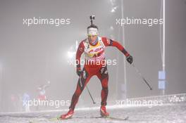 07.01.2011, Oberhof, Germany (GER): Tarjei Boe (NOR), Fischer, Rottefella, Swix, ODLO - IBU world cup biathlon, sprint men, Oberhof (GER). www.xpb.cc. © Manzoni/xpb.cc. Every downloaded picture is fee-liable.