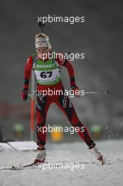08.01.2011, Oberhof, Germany (GER): Kari Henneseid Eie (NOR), Rossignol, Rottefella, Swix, Odlo - IBU world cup biathlon, sprint women, Oberhof (GER). www.xpb.cc. © Manzoni/xpb.cc. Every downloaded picture is fee-liable.