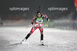 08.01.2011, Oberhof, Germany (GER): Megan Imrie (CAN), Salomon, Leki - IBU world cup biathlon, sprint women, Oberhof (GER). www.xpb.cc. © Manzoni/xpb.cc. Every downloaded picture is fee-liable.