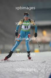 08.01.2011, Oberhof, Germany (GER): Marina Lebedeva (KAZ), Atomic, Salomon, Swix - IBU world cup biathlon, sprint women, Oberhof (GER). www.xpb.cc. © Manzoni/xpb.cc. Every downloaded picture is fee-liable.