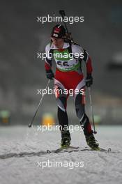 08.01.2011, Oberhof, Germany (GER): Romana Schrempf (AUT), Fischer, Rottefella, Swix - IBU world cup biathlon, sprint women, Oberhof (GER). www.xpb.cc. © Manzoni/xpb.cc. Every downloaded picture is fee-liable.