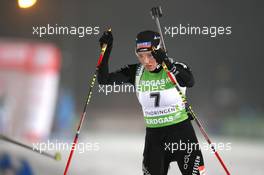 08.01.2011, Oberhof, Germany (GER): Selina Gasparin (SUI), Rossignol, Rottefella, Leki, ODLO - IBU world cup biathlon, sprint women, Oberhof (GER). www.xpb.cc. © Manzoni/xpb.cc. Every downloaded picture is fee-liable.