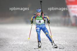 08.01.2011, Oberhof, Germany (GER): Anna Carin Zidek (SWE), Salomon, Leki, adidas - IBU world cup biathlon, sprint women, Oberhof (GER). www.xpb.cc. © Manzoni/xpb.cc. Every downloaded picture is fee-liable.