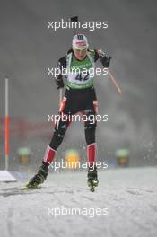 08.01.2011, Oberhof, Germany (GER): Tina Bachmann (GER), Fischer, Rottefella, Swix, adidas  - IBU world cup biathlon, sprint women, Oberhof (GER). www.xpb.cc. © Manzoni/xpb.cc. Every downloaded picture is fee-liable.