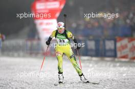 08.01.2011, Oberhof, Germany (GER): Anastasiya Kuzmina (SVK), Fischer, Salomon, Exel - IBU world cup biathlon, sprint women, Oberhof (GER). www.xpb.cc. © Manzoni/xpb.cc. Every downloaded picture is fee-liable.