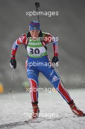 08.01.2011, Oberhof, Germany (GER): Olga Zaitseva (RUS), Madshus, Rottefella, Alpina, Swix, adidas - IBU world cup biathlon, sprint women, Oberhof (GER). www.xpb.cc. © Manzoni/xpb.cc. Every downloaded picture is fee-liable.